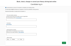 Visit the driving theory test website to book your test